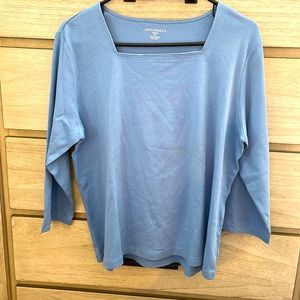Baby blue long sleeve